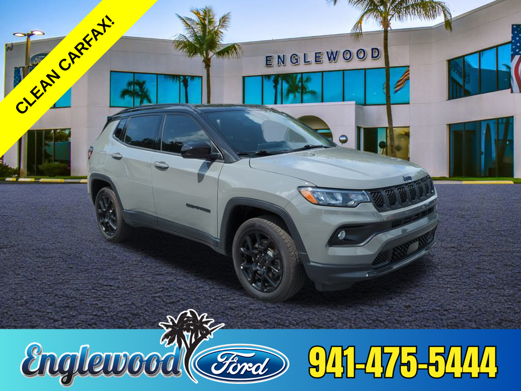 Used 2023 Jeep Compass Altitude with VIN 3C4NJDBN7PT539750 for sale in Englewood, FL