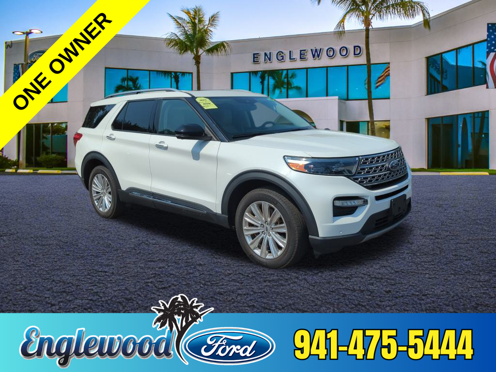 Used 2020 Ford Explorer Limited with VIN 1FM5K8FW7LGA87414 for sale in Englewood, FL