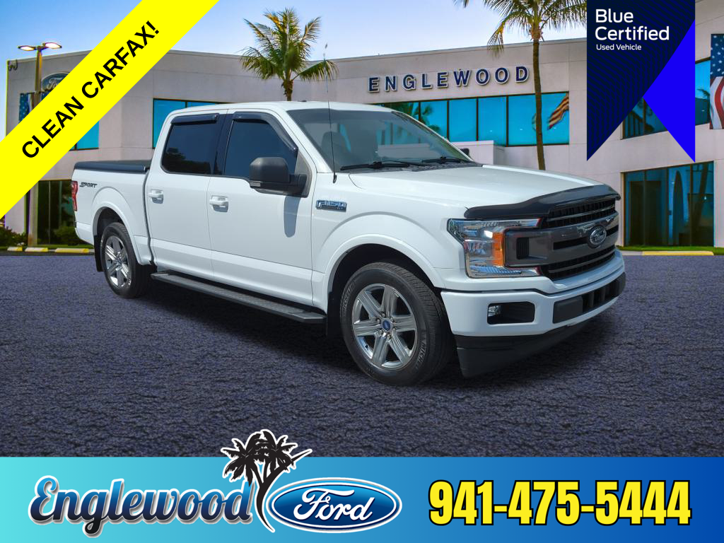 Certified 2018 Ford F-150 XLT with VIN 1FTEW1CPXJFE14338 for sale in Englewood, FL