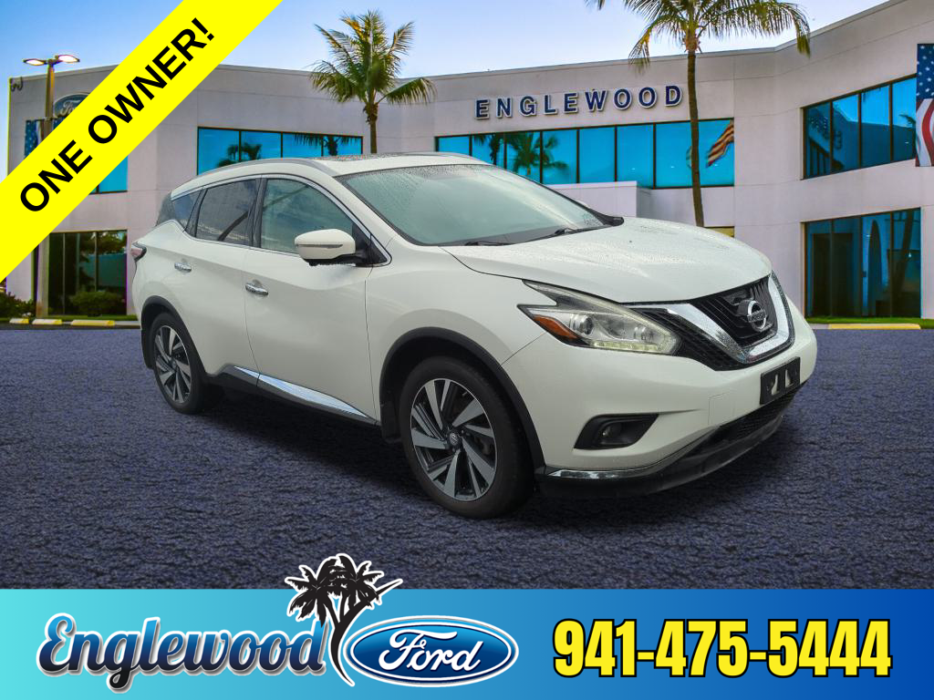 Used 2015 Nissan Murano Platinum with VIN 5N1AZ2MH8FN222444 for sale in Englewood, FL