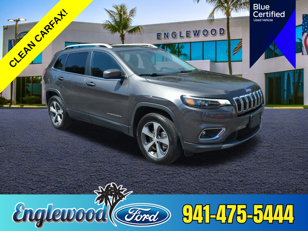 Certified 2020 Jeep Cherokee Limited with VIN 1C4PJMDN2LD549804 for sale in Englewood, FL