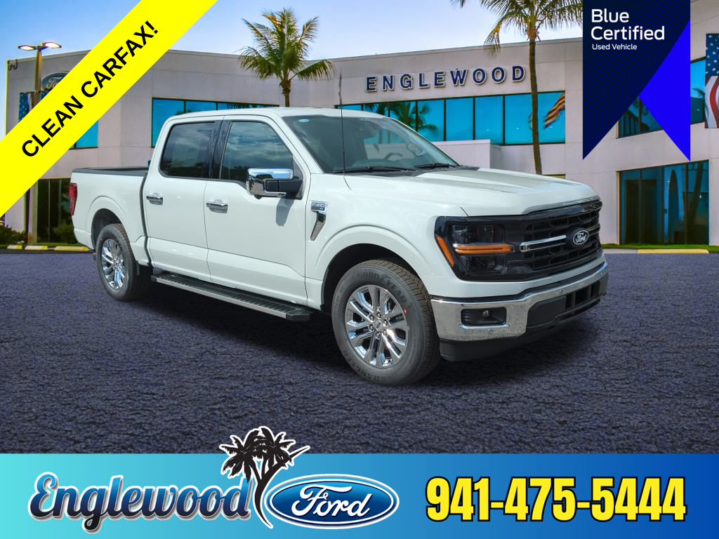 Certified 2024 Ford F-150 XLT with VIN 1FTEW3KP9RKD06941 for sale in Englewood, FL