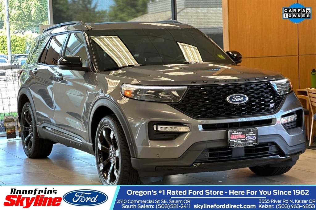 Used 2023 Ford Explorer ST with VIN 1FM5K8GC9PGB04448 for sale in Salem, OR