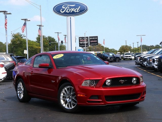 Used 2013 Ford Mustang GT Premium with VIN 1ZVBP8CFXD5271012 for sale in Arlington Heights, IL