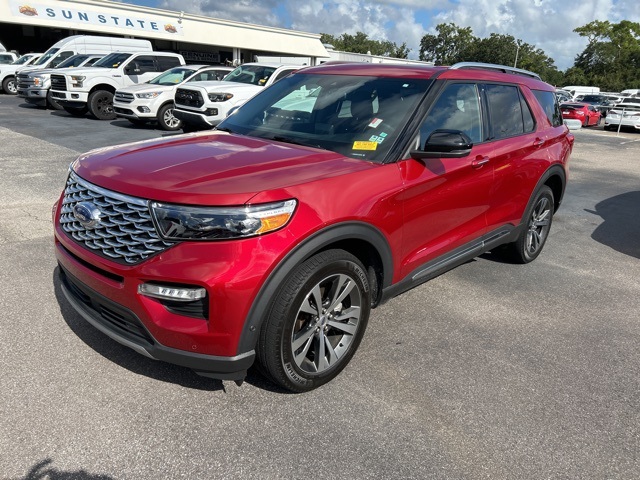 Certified 2020 Ford Explorer Platinum with VIN 1FM5K8HC2LGA37300 for sale in Orlando, FL