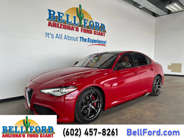 Used 2019 Alfa Romeo Giulia Ti Sport with VIN ZARFAMBNXK7605232 for sale in Phoenix, AZ