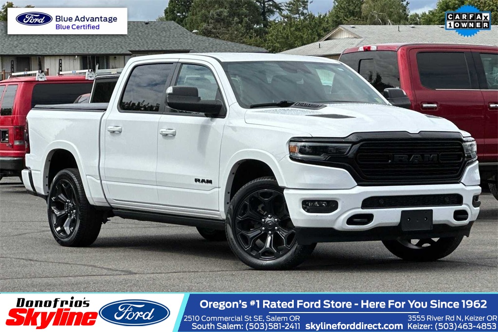 Certified 2022 RAM Ram 1500 Pickup Limited with VIN 1C6SRFHT4NN171299 for sale in Salem, OR