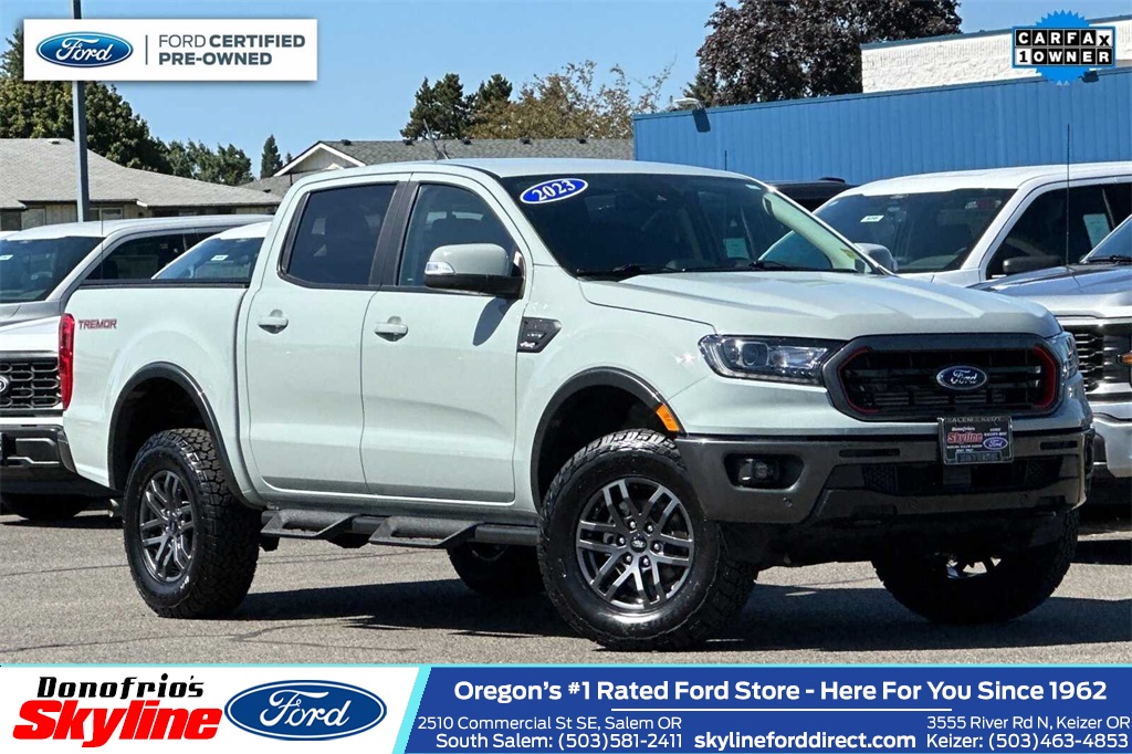 Certified 2023 Ford Ranger Lariat with VIN 1FTER4FH2PLE31805 for sale in Salem, OR