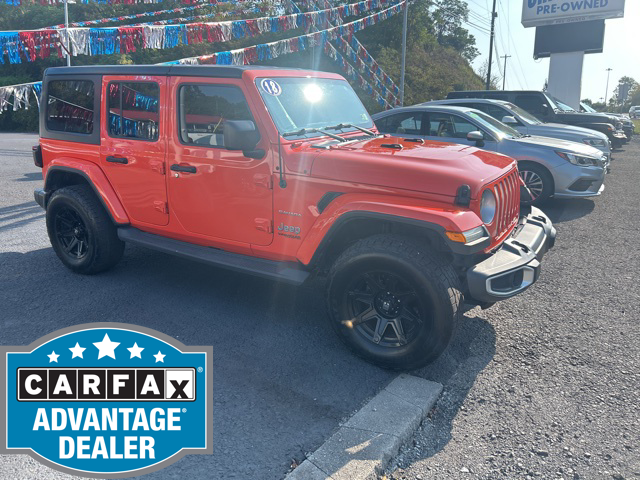 Used 2018 Jeep All-New Wrangler Unlimited Sahara with VIN 1C4HJXEG4JW234266 for sale in Clarksburg, WV