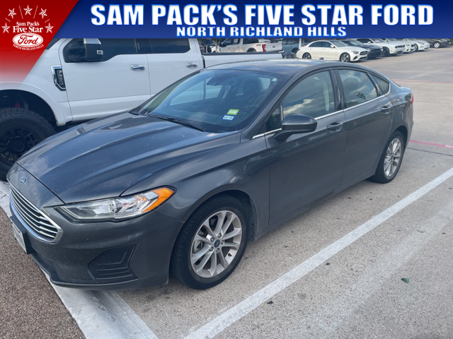 Certified 2020 Ford Fusion SE with VIN 3FA6P0HD9LR148056 for sale in Carrollton, TX