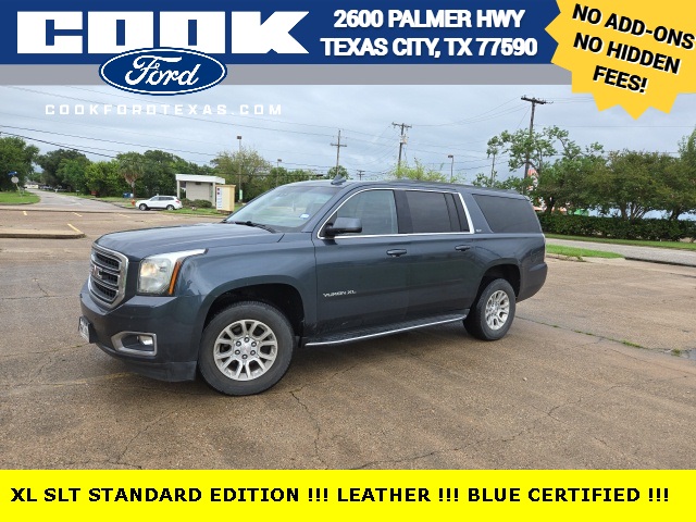 Certified 2020 GMC Yukon XL SLT Standard Edition with VIN 1GKS1JKC7LR127898 for sale in Texas City, TX