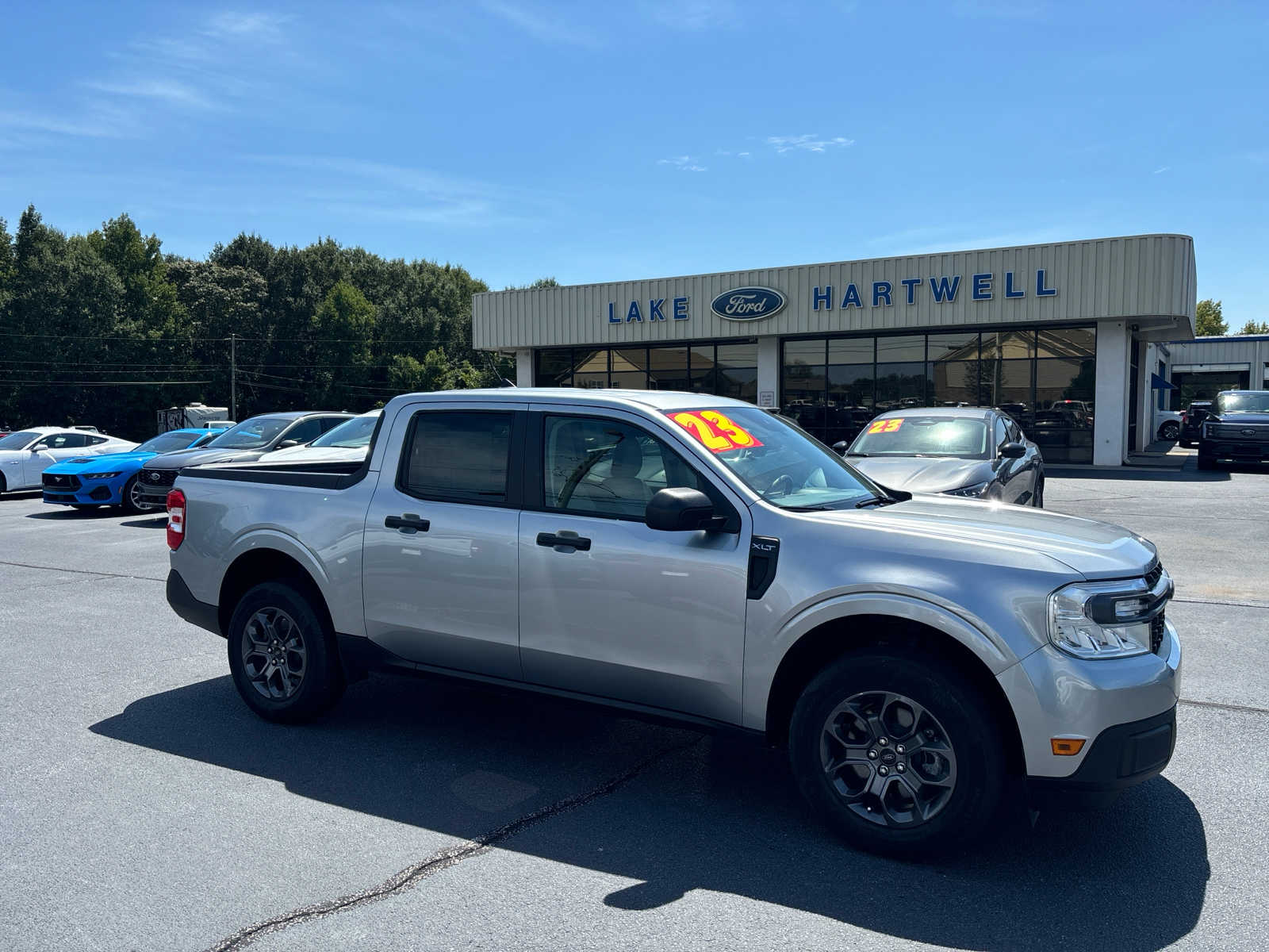 Used 2023 Ford Maverick XLT with VIN 3FTTW8E35PRA60945 for sale in Royston, GA