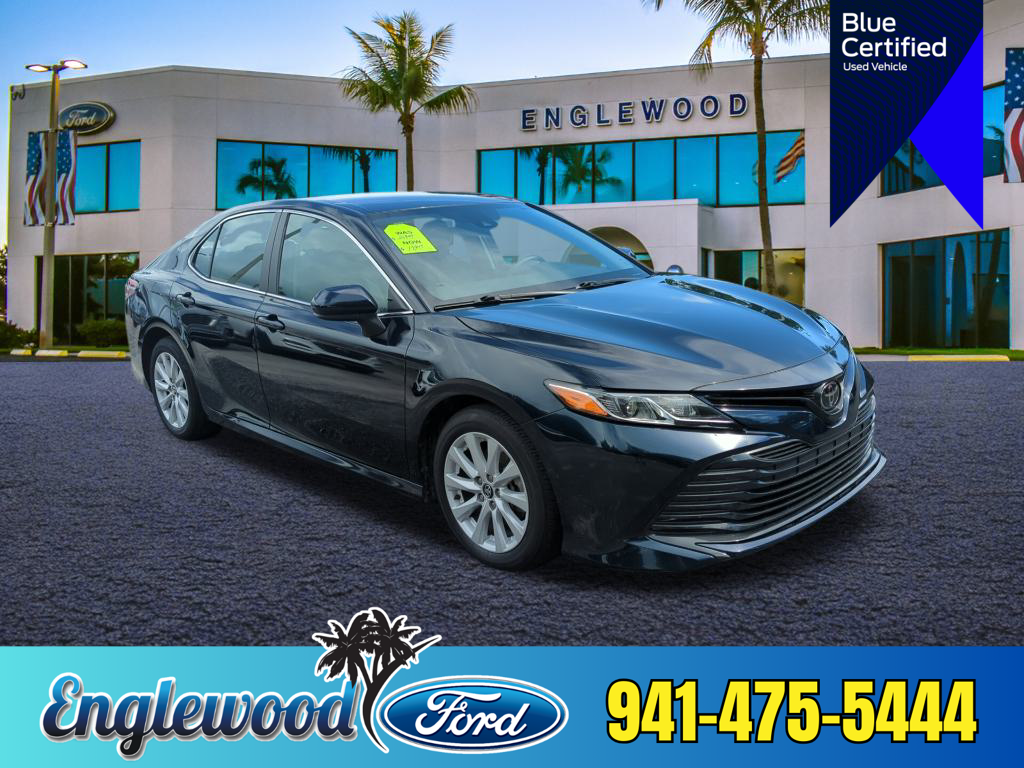 Certified 2020 Toyota Camry LE with VIN 4T1C11AK7LU923469 for sale in Englewood, FL