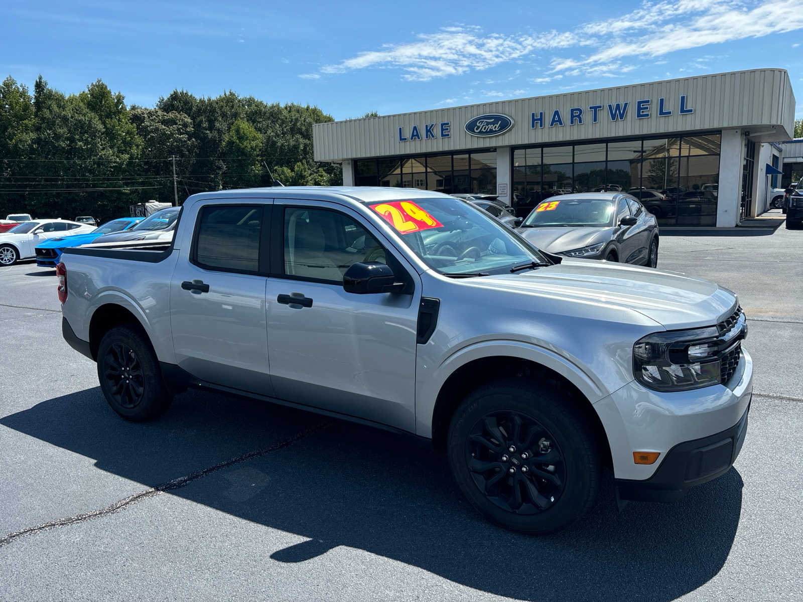 Used 2024 Ford Maverick XLT with VIN 3FTTW8H94RRA69963 for sale in Royston, GA