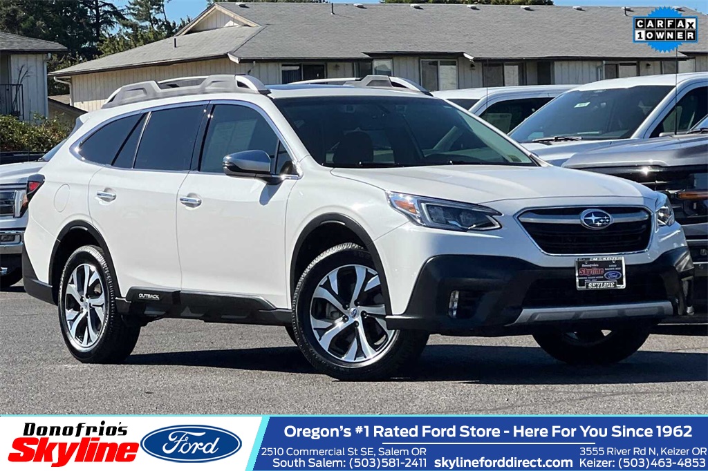 Used 2021 Subaru Outback Touring with VIN 4S4BTAPC8M3182083 for sale in Salem, OR