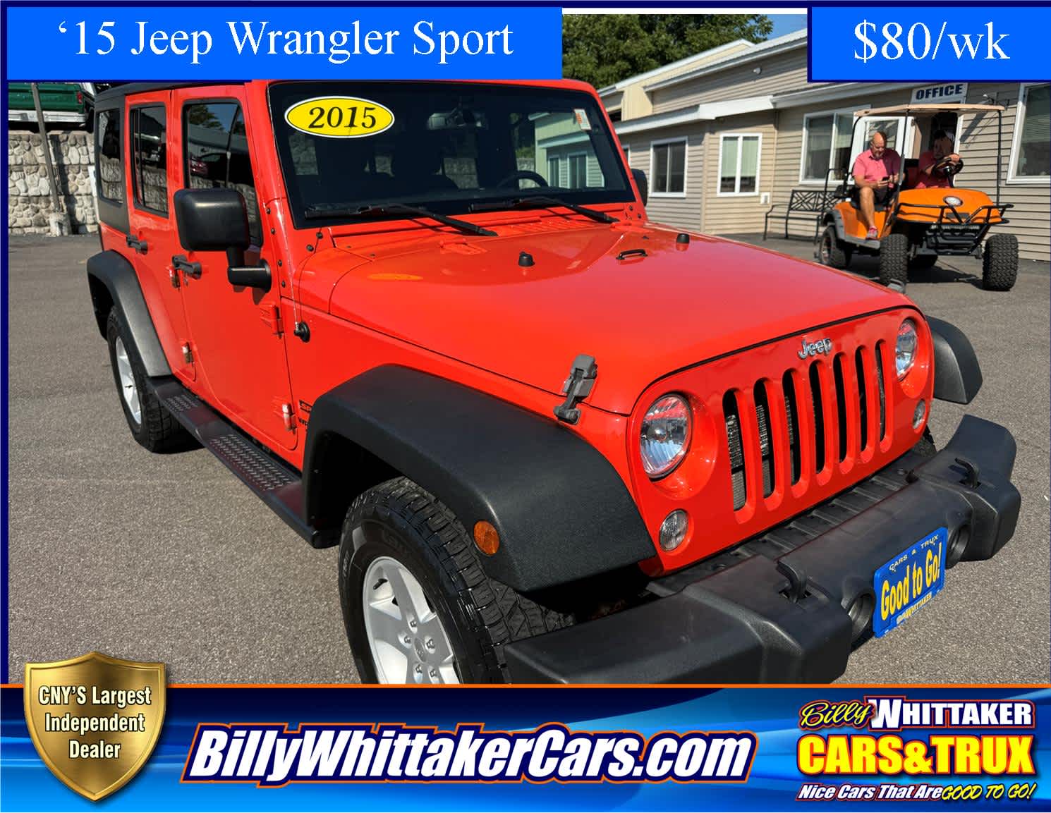 2015 Jeep Wrangler Unlimited Sport