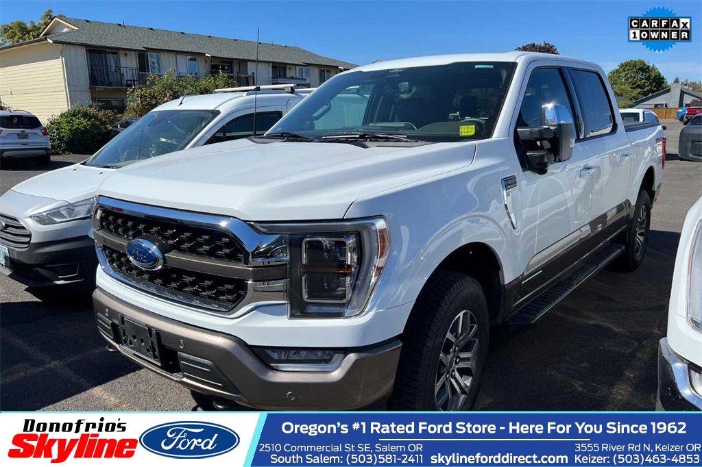 Used 2022 Ford F-150 King Ranch with VIN 1FTFW1ED8NFB44782 for sale in Salem, OR