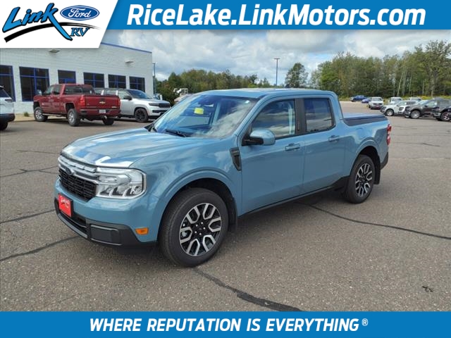 Used 2023 Ford Maverick Lariat with VIN 3FTTW8F96PRB03322 for sale in Rice Lake, WI