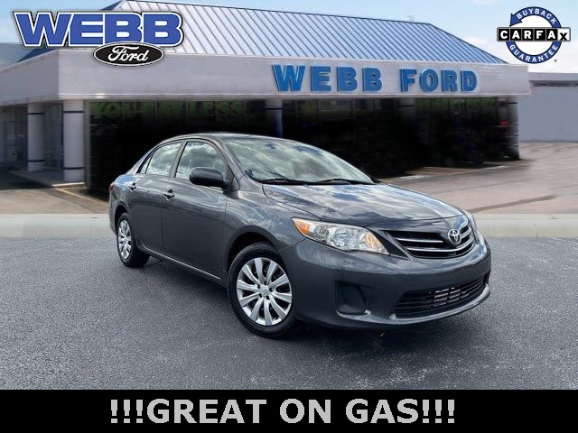 Used 2013 Toyota Corolla LE with VIN 5YFBU4EE3DP169790 for sale in Highland, IN