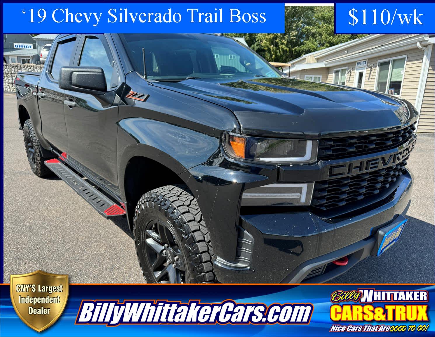 2019 Chevrolet Silverado 1500 Custom Trail Boss 4WD Crew Cab 147