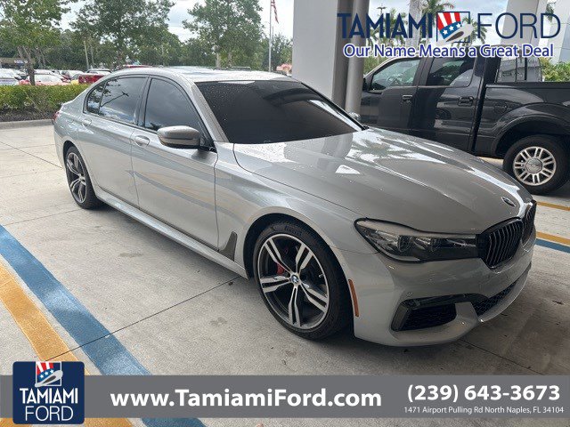 Used 2019 BMW 7 Series 740i with VIN WBA7E2C59KB217988 for sale in Naples, FL