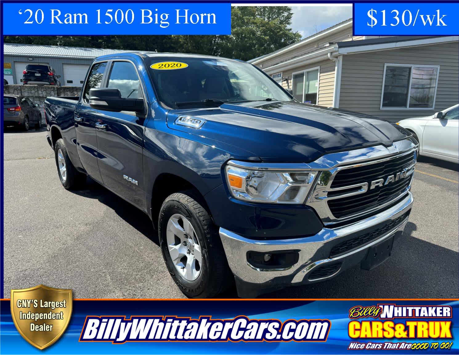 2020 RAM 1500 BIG Horn 4X4 Quad Cab 64 Box