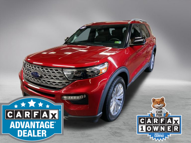 Used 2020 Ford Explorer Limited with VIN 1FMSK8FH1LGB49510 for sale in Clarksburg, WV