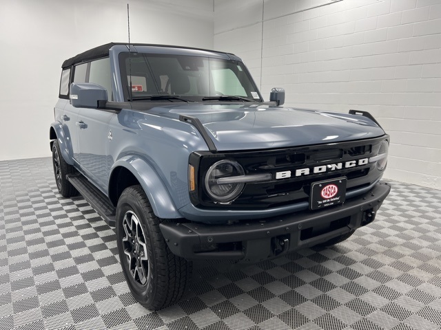 Used 2024 Ford Bronco 4-Door Outer Banks with VIN 1FMDE8BH4RLA46149 for sale in Cranston, RI