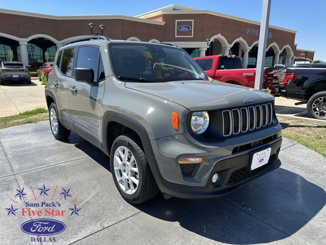 Certified 2022 Jeep Renegade Latitude with VIN ZACNJDB18NPP01626 for sale in Dallas, TX