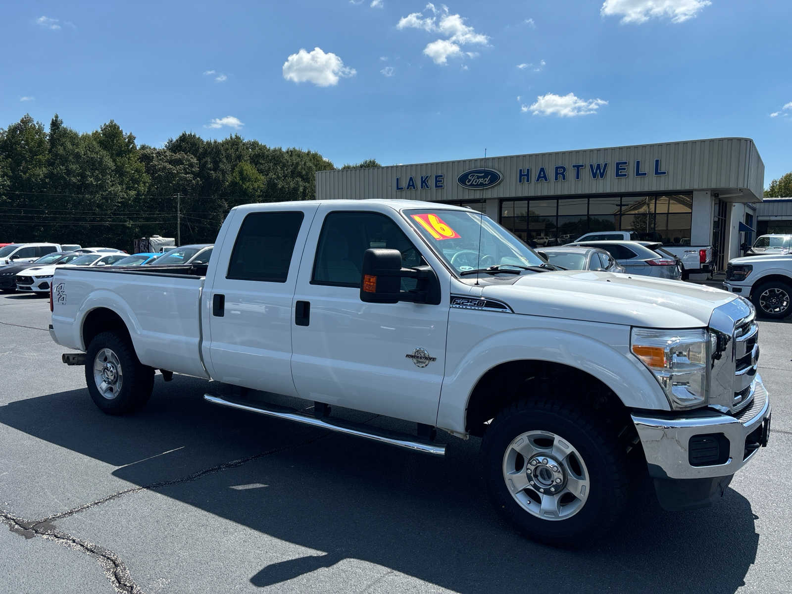 Used 2016 Ford F-250 Super Duty XLT with VIN 1FT7W2BT2GED26251 for sale in Royston, GA