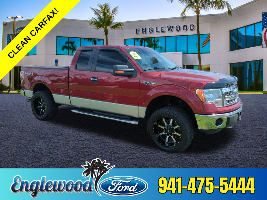 Used 2014 Ford F-150 XLT with VIN 1FTFX1EF5EFB44012 for sale in Englewood, FL