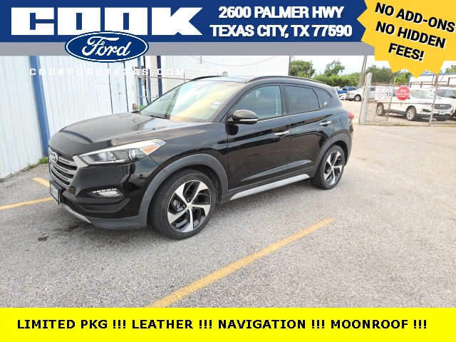 Certified 2018 Hyundai Tucson Limited with VIN KM8J33A21JU620231 for sale in Texas City, TX