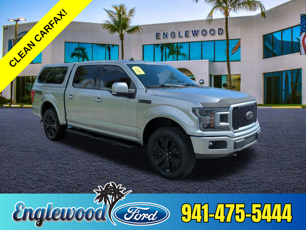 Certified 2020 Ford F-150 Lariat with VIN 1FTEW1E50LFA70176 for sale in Englewood, FL