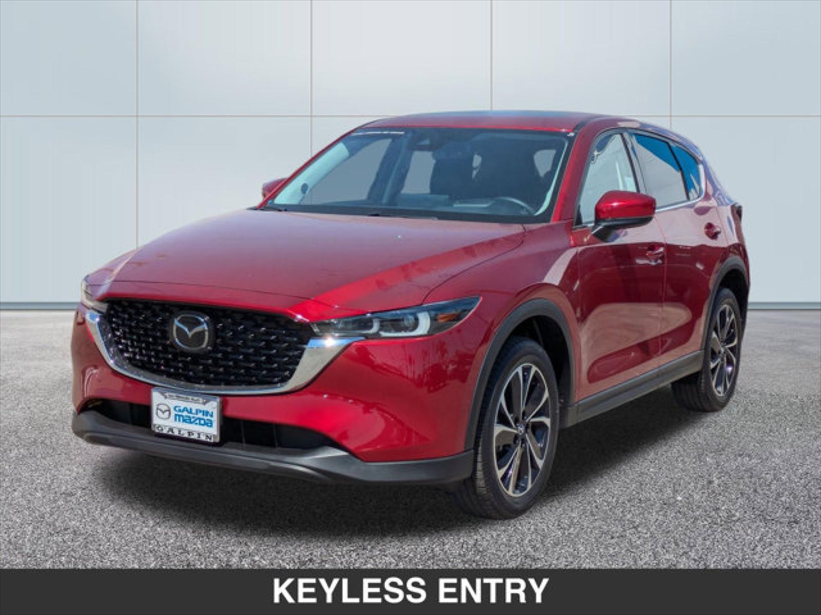 Certified 2022 Mazda CX-5 S Premium Plus package with VIN JM3KFBEM4N0523518 for sale in Sepulveda, CA