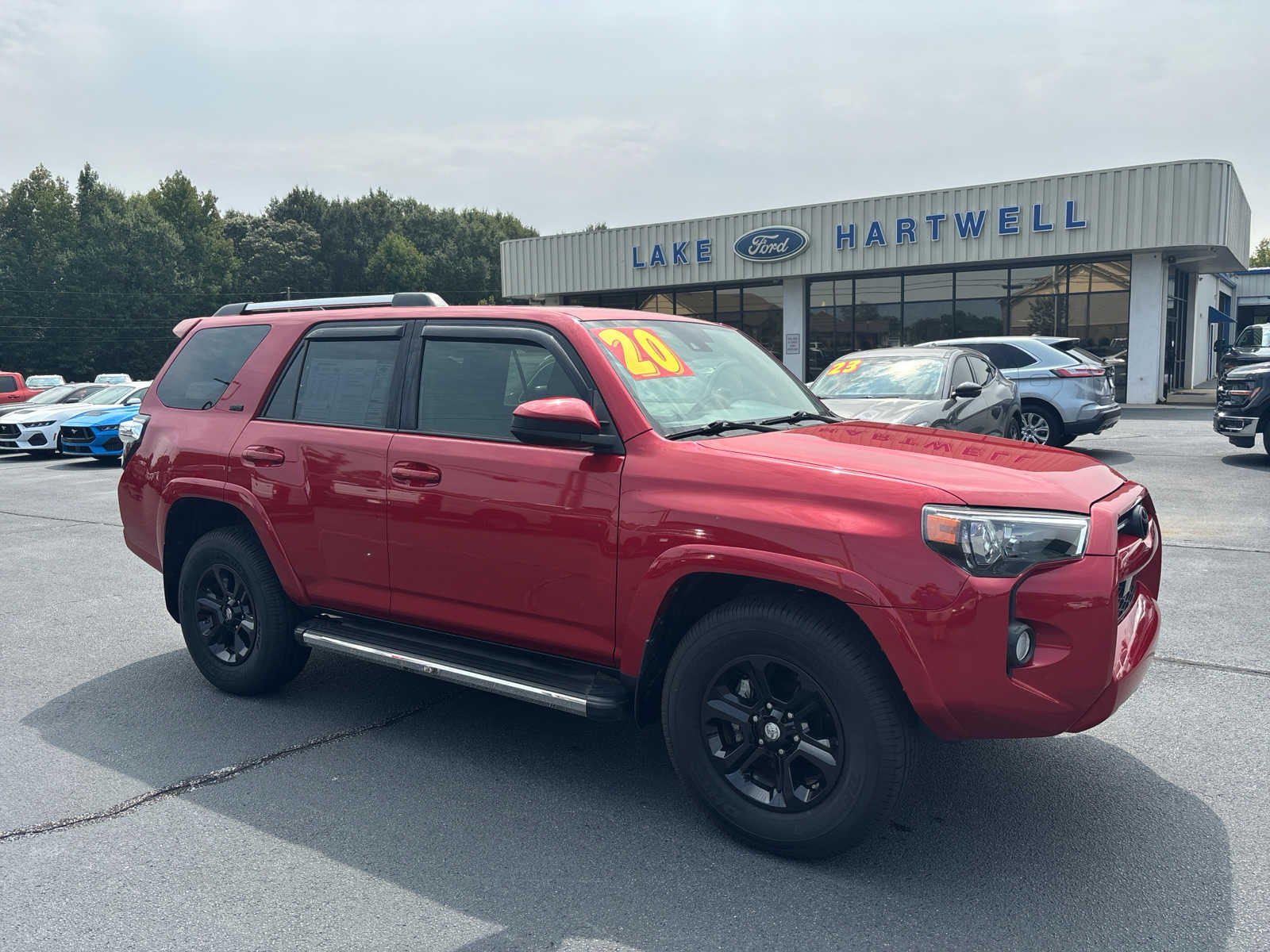 Used 2020 Toyota 4Runner SR5 with VIN JTEZU5JR3L5214795 for sale in Royston, GA