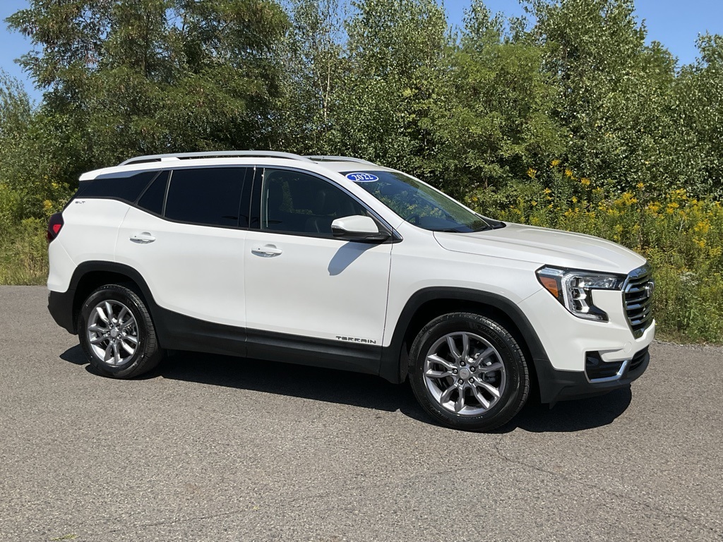 Used 2022 GMC Terrain SLT with VIN 3GKALVEV9NL279685 for sale in Dickson City, PA