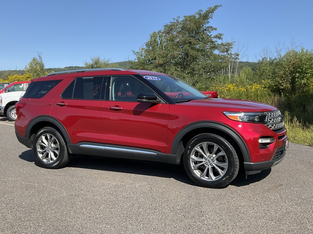 Certified 2022 Ford Explorer Limited with VIN 1FMSK8FH1NGB28997 for sale in Dickson City, PA