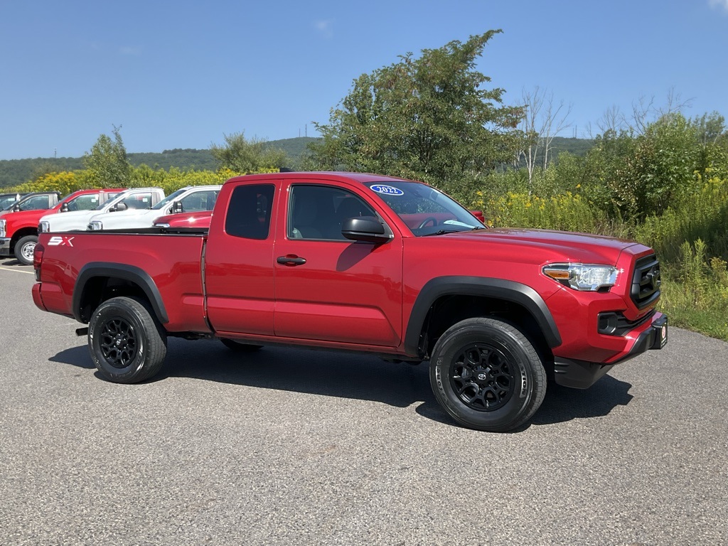 Used 2022 Toyota Tacoma SR with VIN 3TYSX5EN2NT011743 for sale in Dickson City, PA