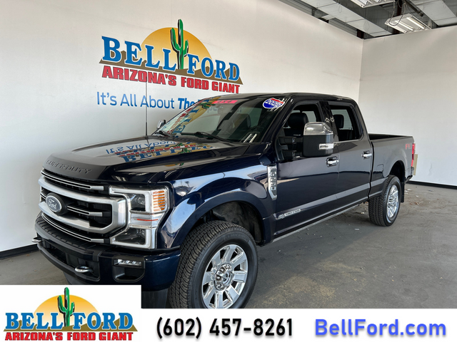 Used 2022 Ford F-250 Super Duty Platinum with VIN 1FT8W2BTXNEC66396 for sale in Phoenix, AZ