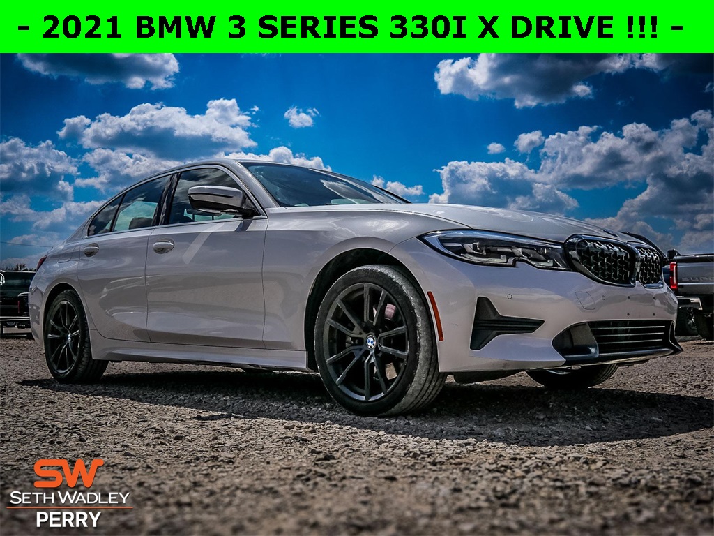 Used 2021 BMW 3 Series 330i with VIN 3MW5R7J05M8B84329 for sale in Perry, OK