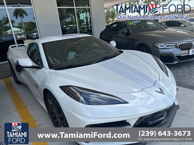 Certified 2023 Chevrolet Corvette 3LT with VIN 1G1YC2D45P5500910 for sale in Naples, FL