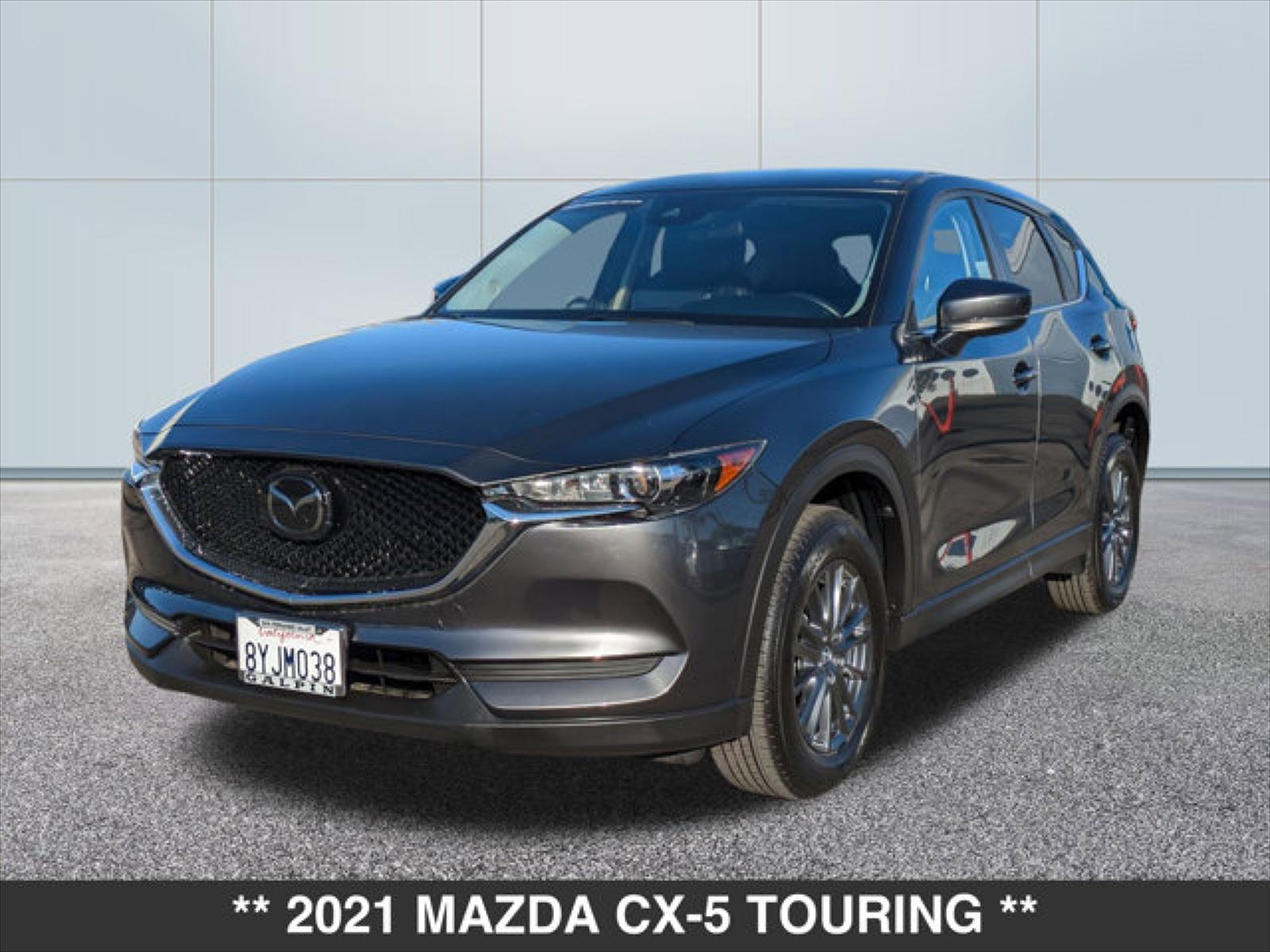 Certified 2021 Mazda CX-5 Touring with VIN JM3KFBCMXM0446039 for sale in Sepulveda, CA