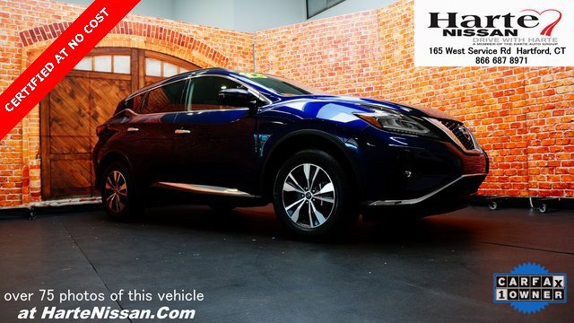 Certified 2023 Nissan Murano SV with VIN 5N1AZ2BSXPC110174 for sale in Hartford, CT