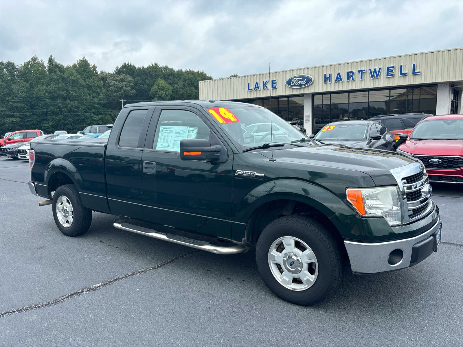 Used 2014 Ford F-150 XLT with VIN 1FTFX1CF4EFB37295 for sale in Royston, GA