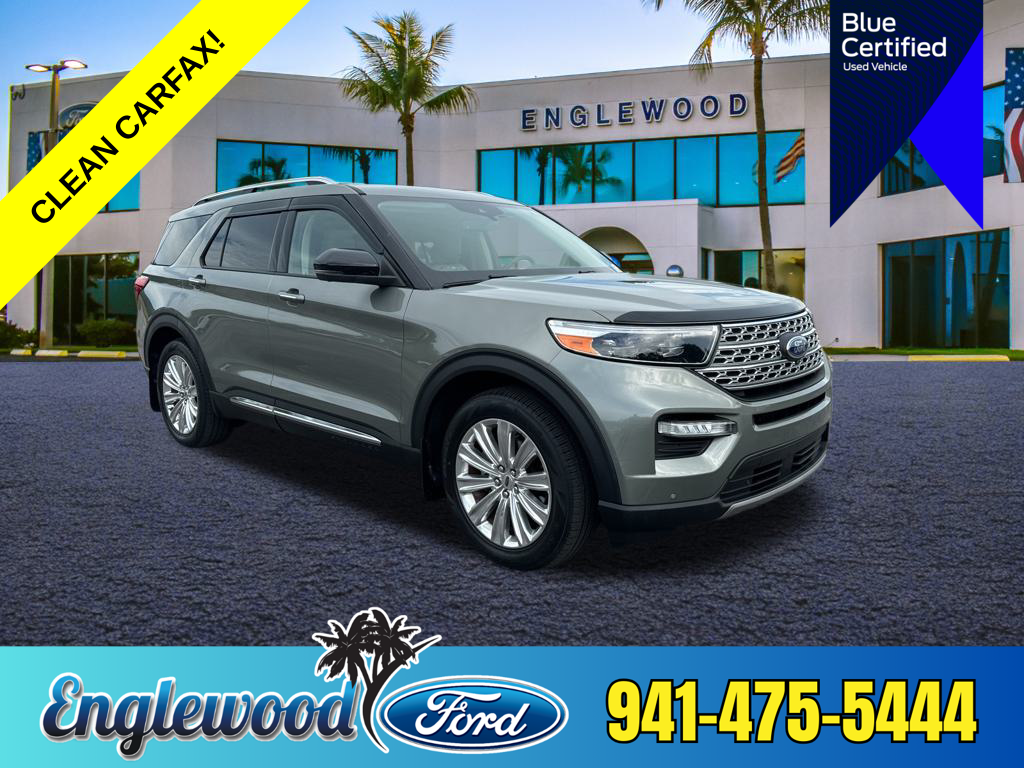 Certified 2020 Ford Explorer Limited with VIN 1FMSK7FH2LGB47582 for sale in Englewood, FL