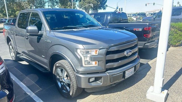 Used 2015 Ford F-150 Lariat with VIN 1FTEW1EG5FKD02610 for sale in Concord, CA