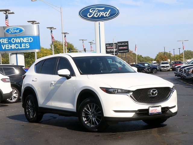 Used 2017 Mazda CX-5 Sport with VIN JM3KFBBLXH0114584 for sale in Arlington Heights, IL