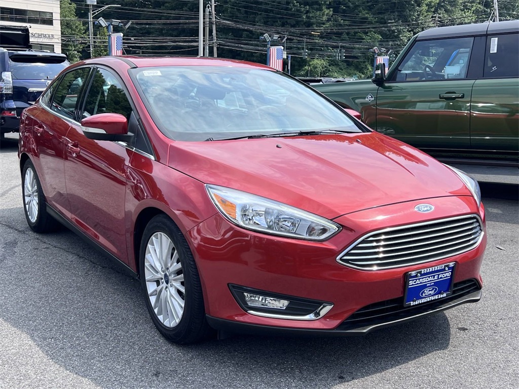 Used 2018 Ford Focus Titanium with VIN 1FADP3J2XJL285410 for sale in Scarsdale, NY