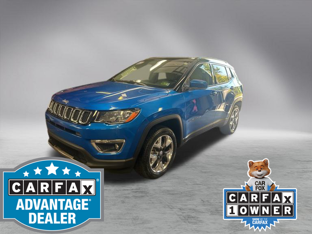 Used 2019 Jeep Compass Limited with VIN 3C4NJDCB2KT723779 for sale in Clarksburg, WV