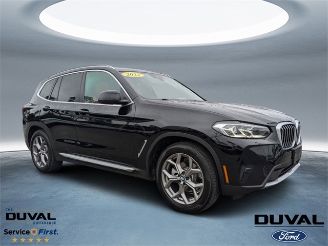 Used 2022 BMW X3 30i with VIN 5UX53DP05N9L89049 for sale in Jacksonville, FL